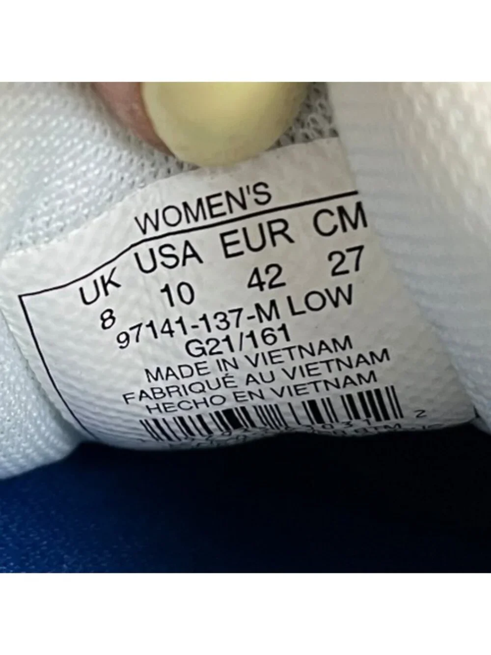 K-Swiss Court Pro II Leopard Womens Size 10 White Black Athletic Shoes Sneakers